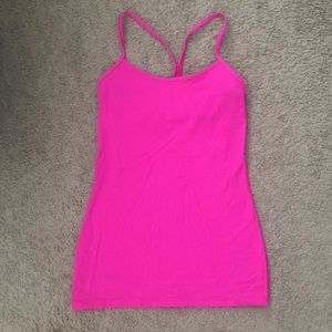 Lululemon Pink Power-Y Tank